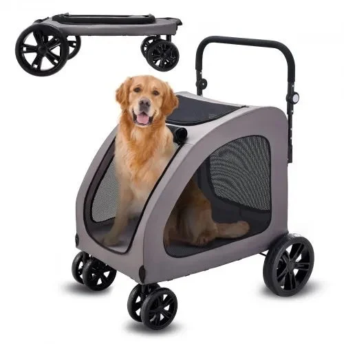VEVOR Pet Stroller - Dark Grey