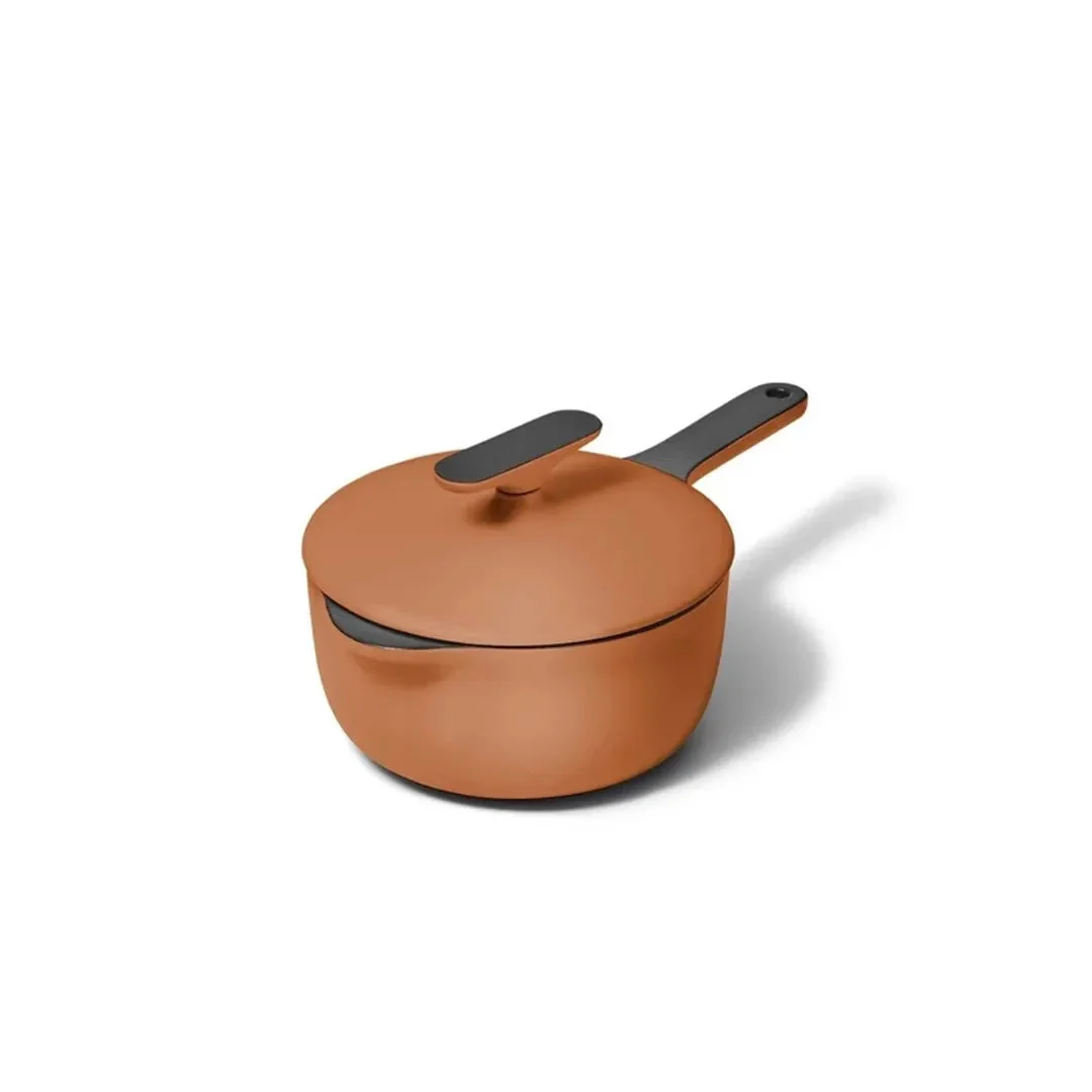Caraway Enameled Cast Iron Mini Sauce Pan - Rust