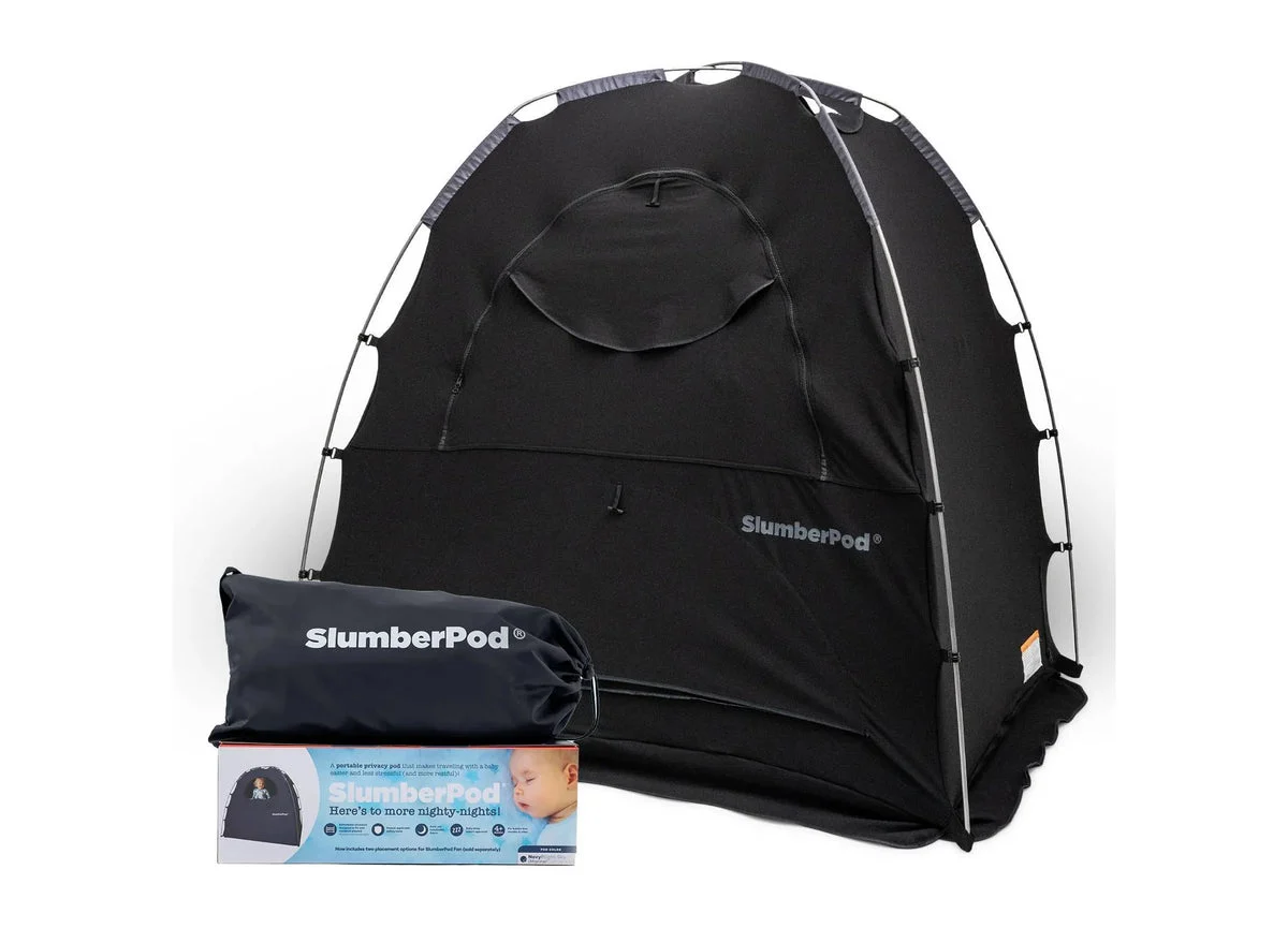 SlumberPod Portable Privacy Pod Blackout - Black