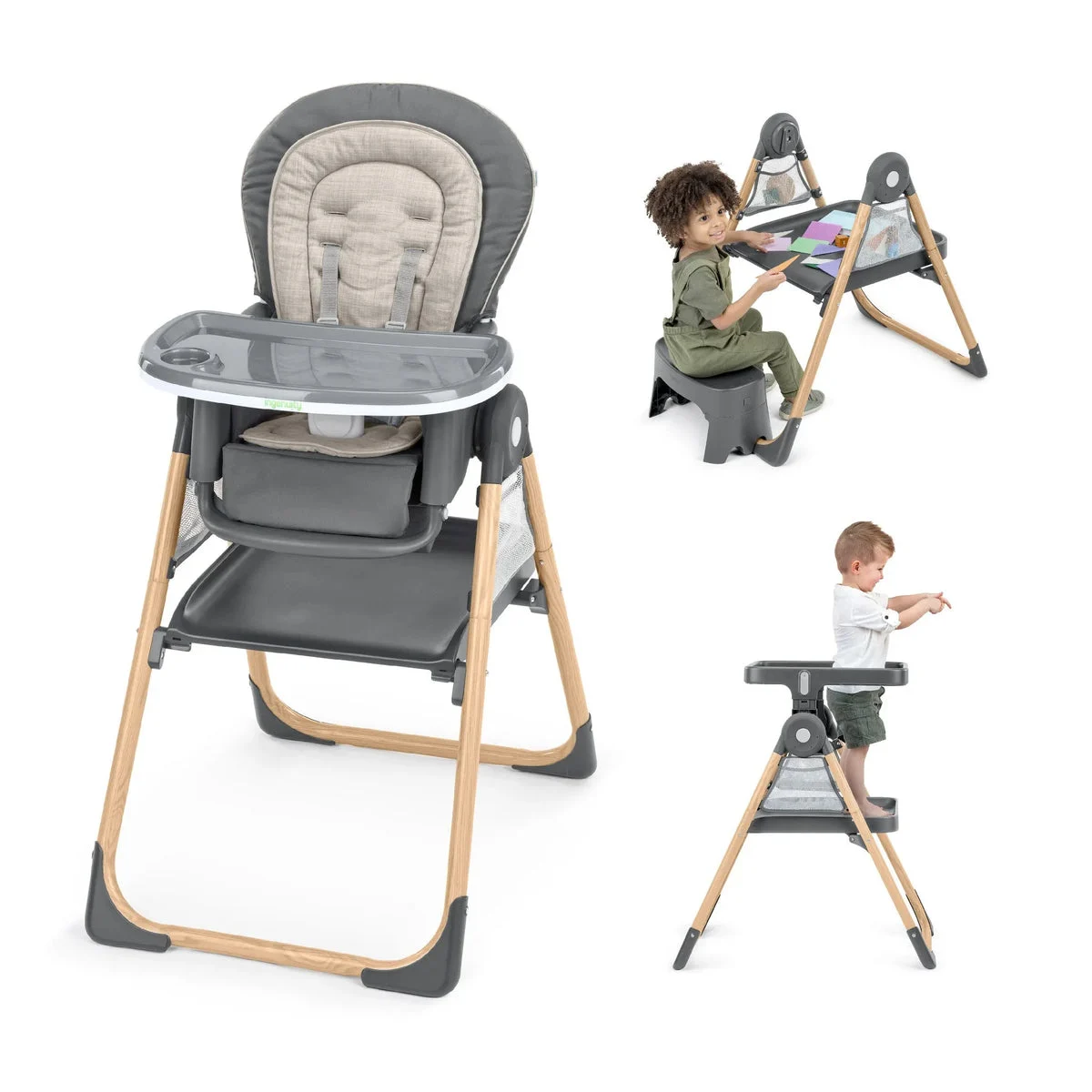 Ingenuity Proper Positioner High Chair - Gray