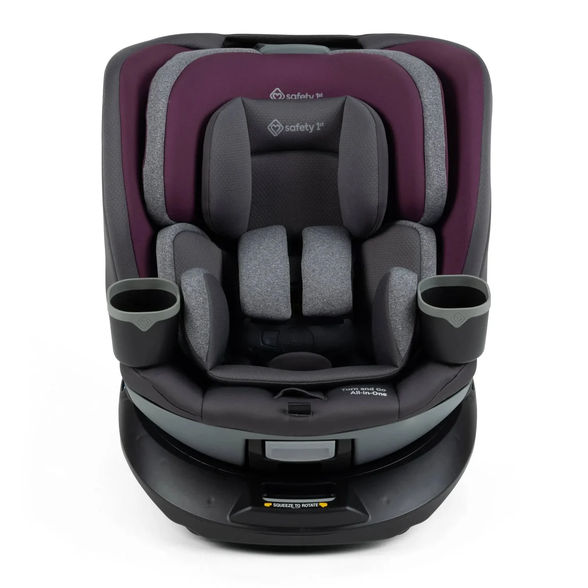Safety 1st Turn and Go 360 Rotating All-in-One Convertible Car Seat - Plum Perfect