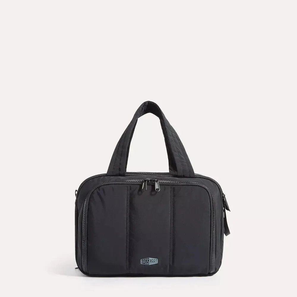 Bagsmart Crush Hanging Toiletry Bag - Black