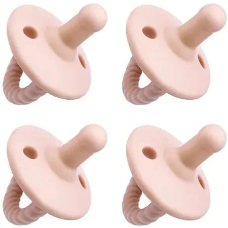 Comfy Cubs Pacifier Soother 4 Pack Stage 1 - Pink