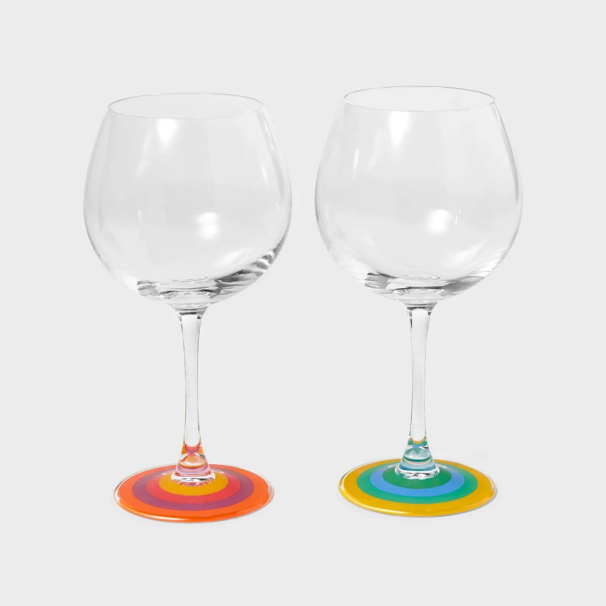 Tabitha Brown for Target 2pk 16oz Stemmed Wine Glass Set