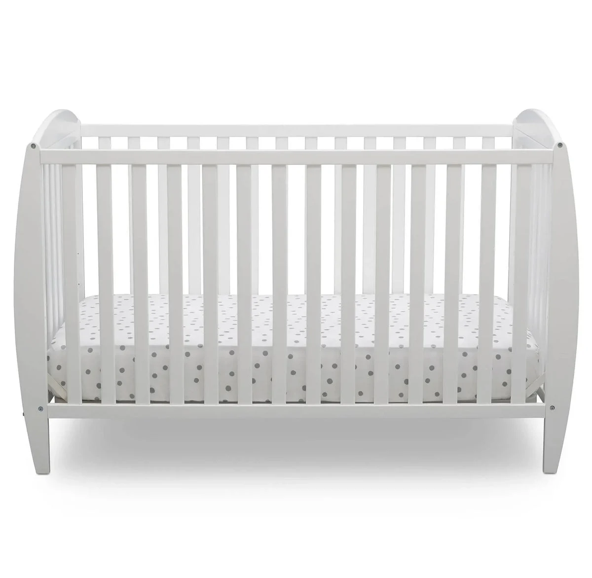 Delta Children Taylor 4-in-1 Convertible Baby Crib - Bianca White