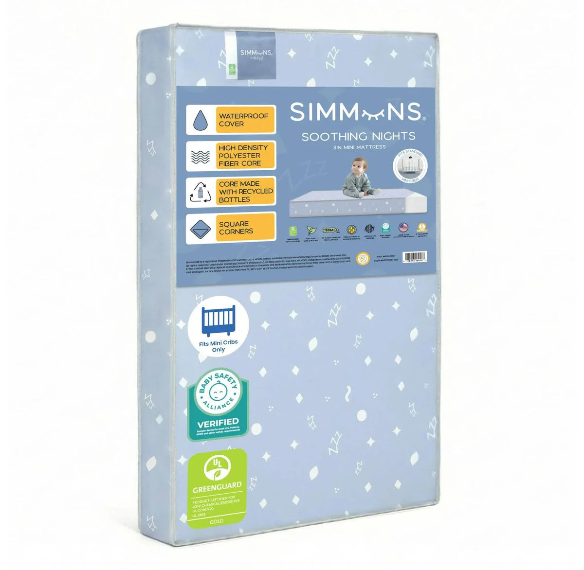 Simmons Kids Soothing Nights 3