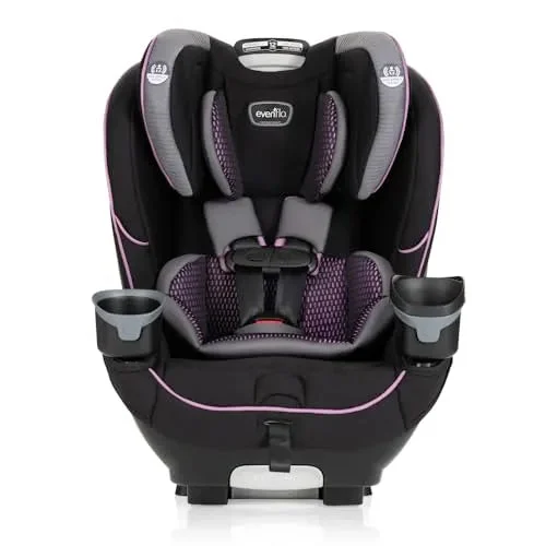 Evenflo EveryFit 3-in-1 Convertible Car Seat - Augusta Pink