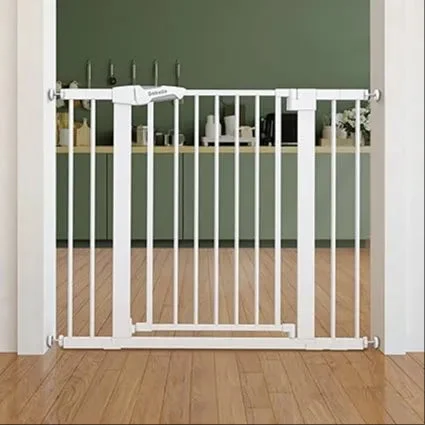 Babelio Extra Wide Baby/Dog Gate - White
