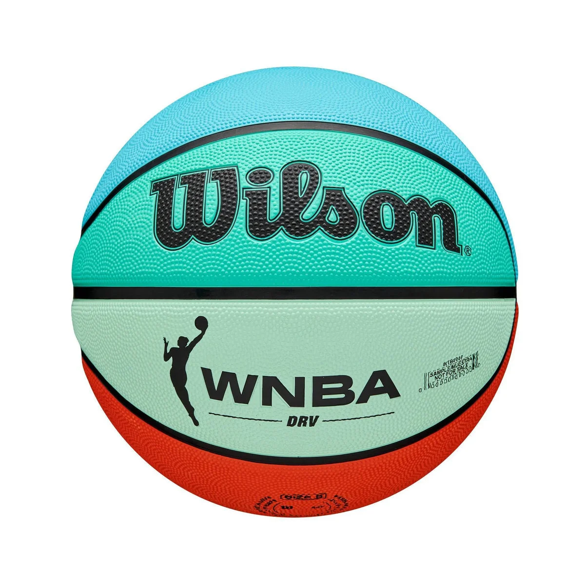Wilson Size 6 NBA DRV Basketball - Blue/Orange