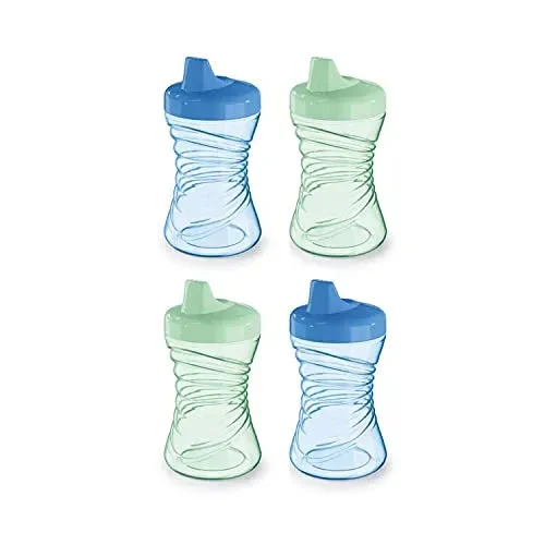 Nuk Fun Grips Hard Spout Spill Proof Sippy Cup 10 Oz. - 4pk