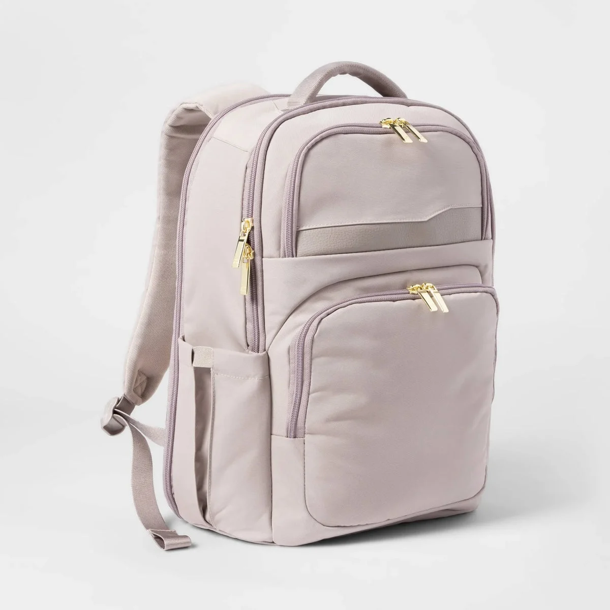 Open Story Signature Day Trip Backpack Taupe - Open Story™: 24L Water-Resistant Laptop Bag