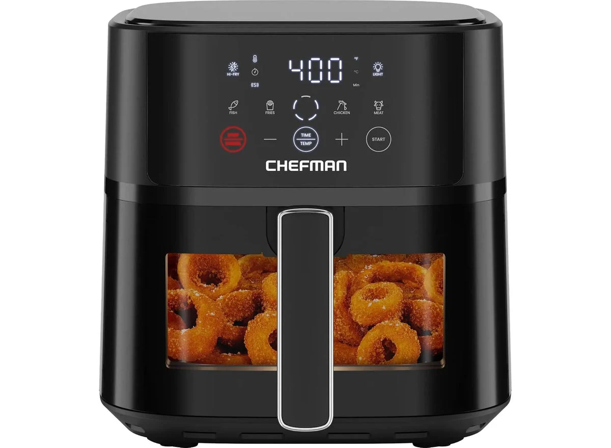 Chefman TurboFry Touch 6-Qt Easy-View Air Fryer