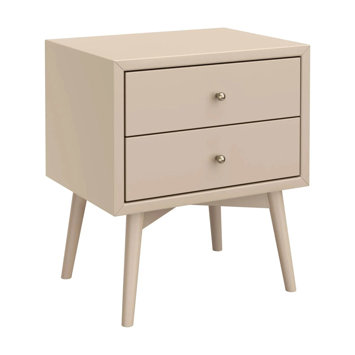 Babyletto Palma Nightstand with USB Port - Taupe