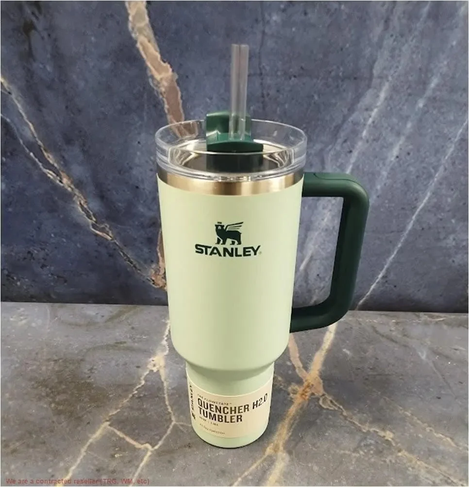 Stanley 40oz Stainless Steel Tumbler - Ocean Spray Green