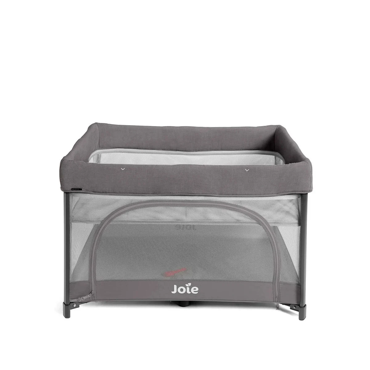 Joie One-Hand Fold Playard with Bassinet & Folding Changer - Thunder