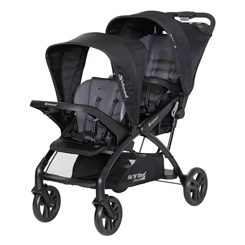 Baby Trend Sit N' Stand® Double 2.0 Stroller - Dash Black