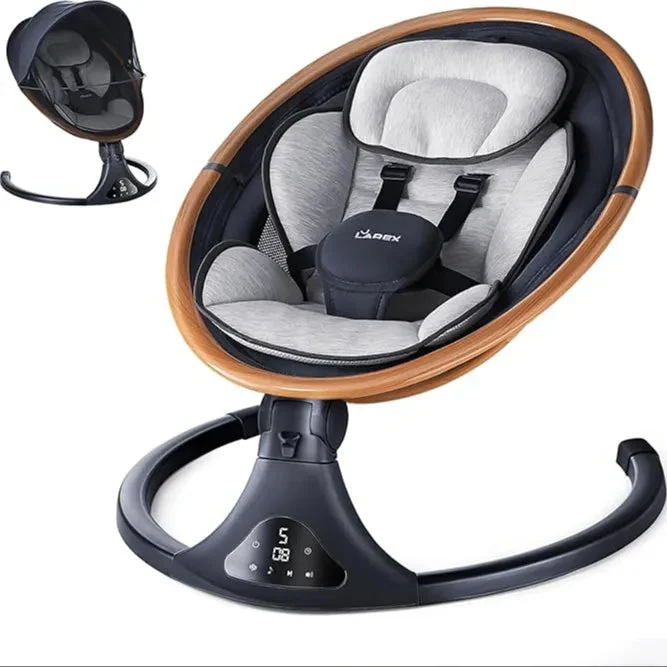 Larex Baby Swing to Toddler Electric Infant Swing - Gray