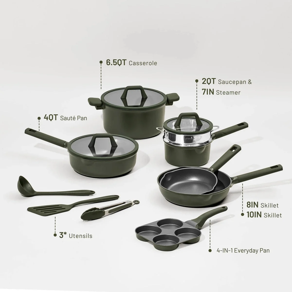 Carote Nonstick Cookware Set
