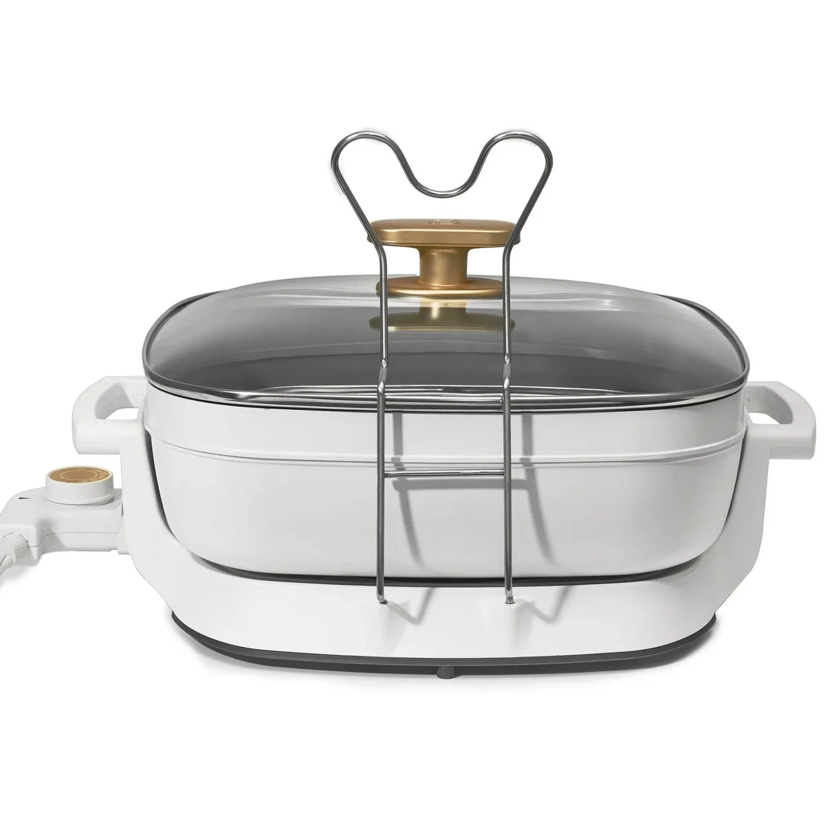Beautiful Electric Skillet - White Icing