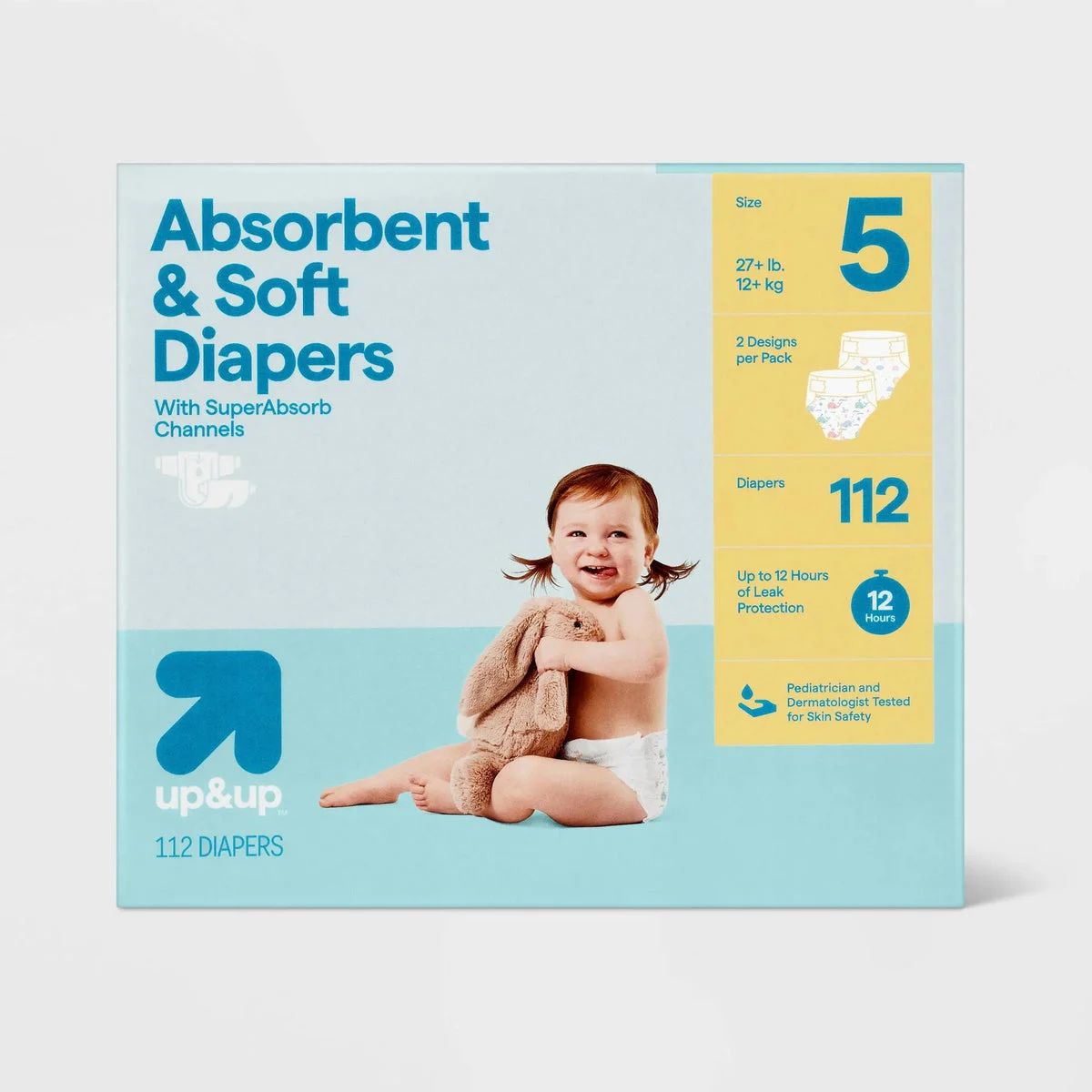 Up & Up 112ct Disposable Diapers - Size 5
