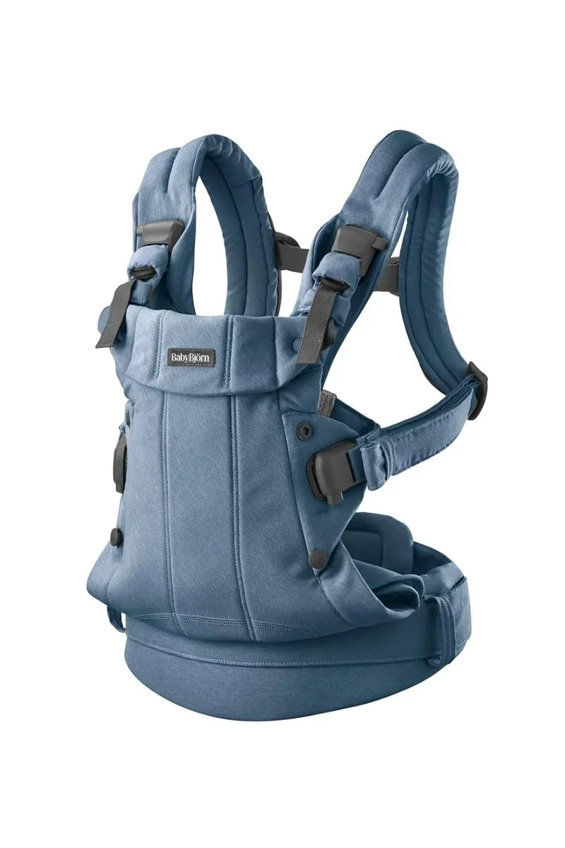 BabyBjörn Baby Carrier Harmony - Blue / Woven Melange