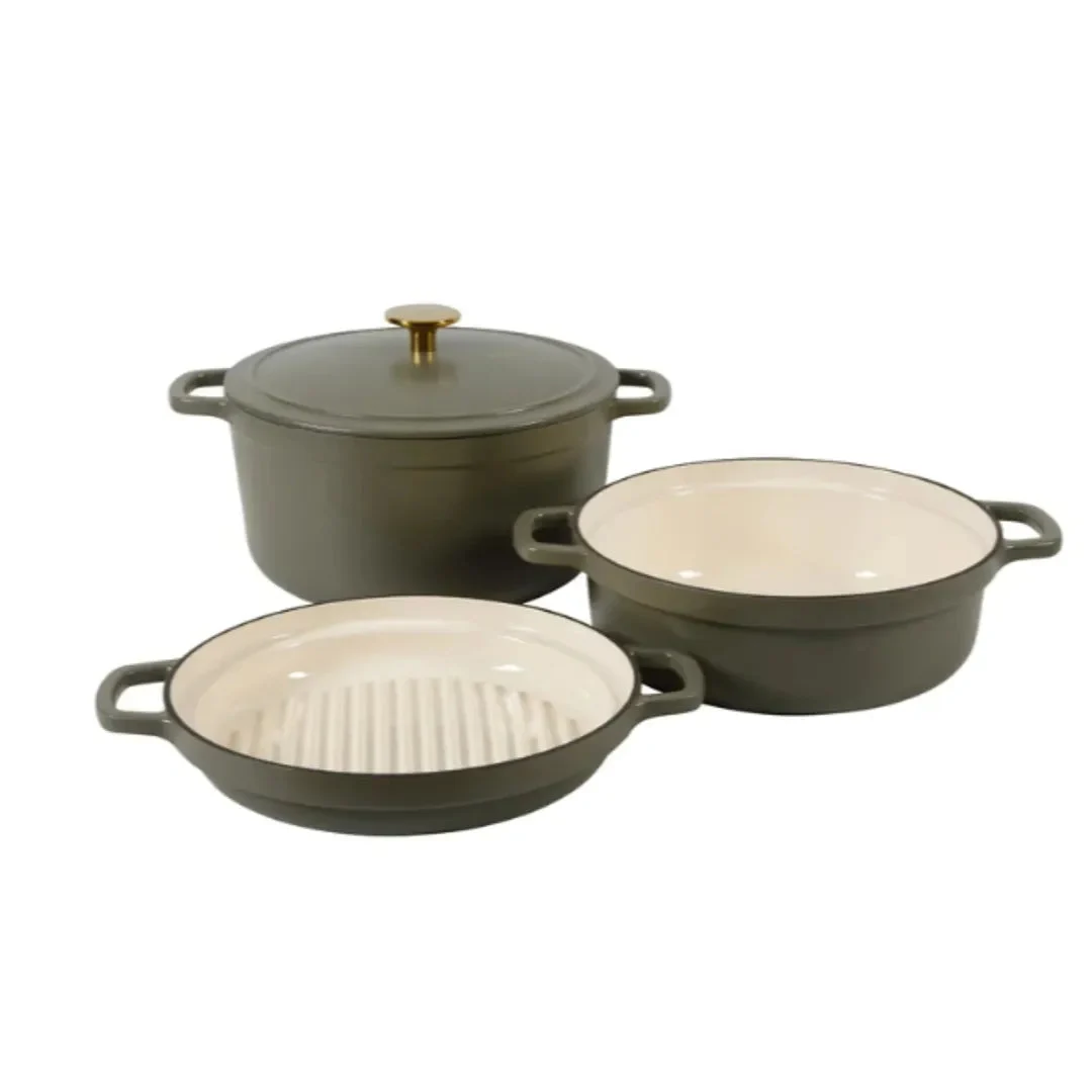 Sur La Table Enameled Cast Iron Cookware - Green