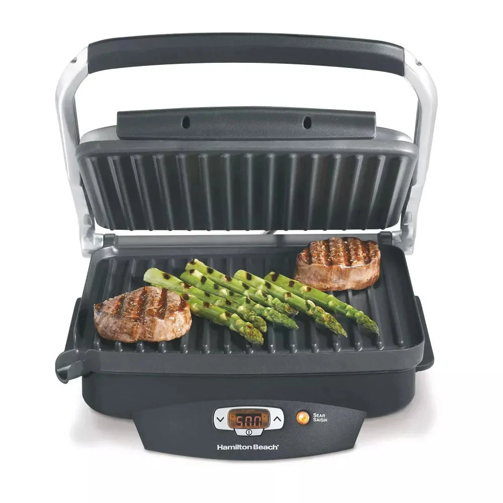 Hamilton Beach Steak Lover's Indoor Grill - Black