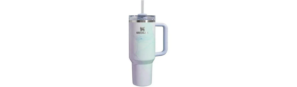 Stanley 40 oz Stainless Steel Quencher Tumbler - Watercolor