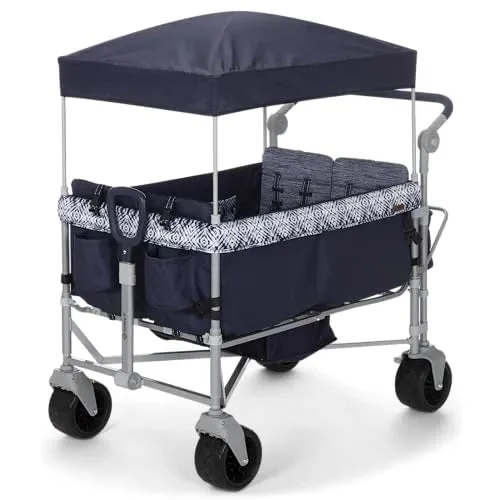 Safety 1st Summit Quad Wagon Stroller - Navy Ink