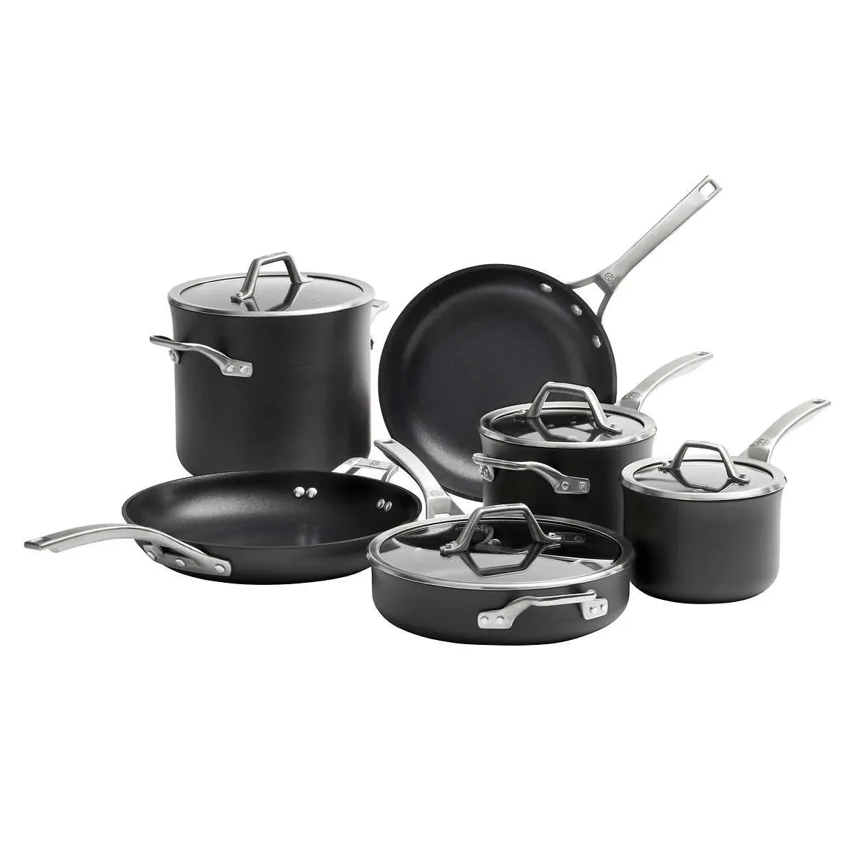 Calphalon Signature 10-Piece Hard Anodized Cookware Set