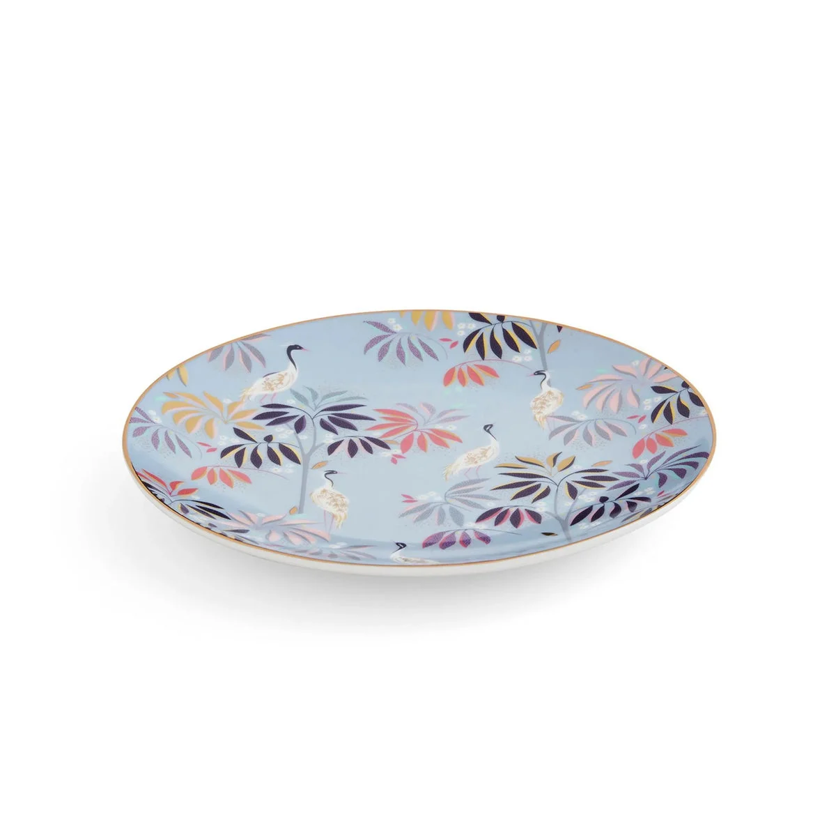 Portmeirion 8 Inch Fine China Dessert Plates - Set of 4
