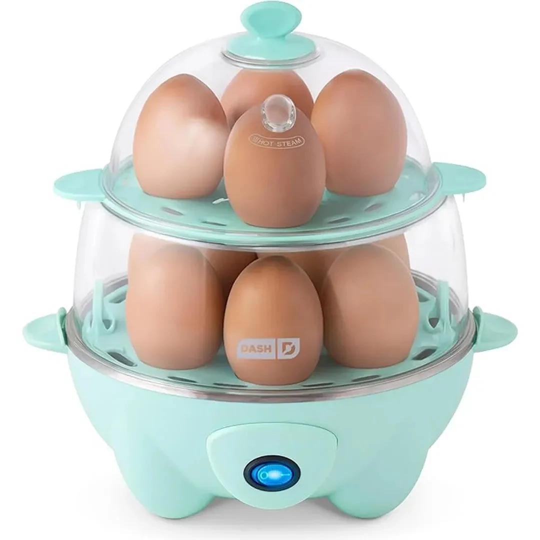 Dash Deluxe Egg Cooker - Aqua