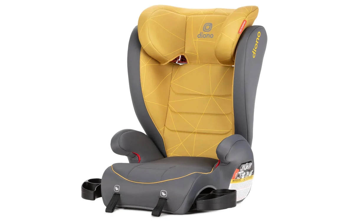 Diono Monterey 2XT Latch 2-in-1 Booster Car Seat - Yellow Sulphur