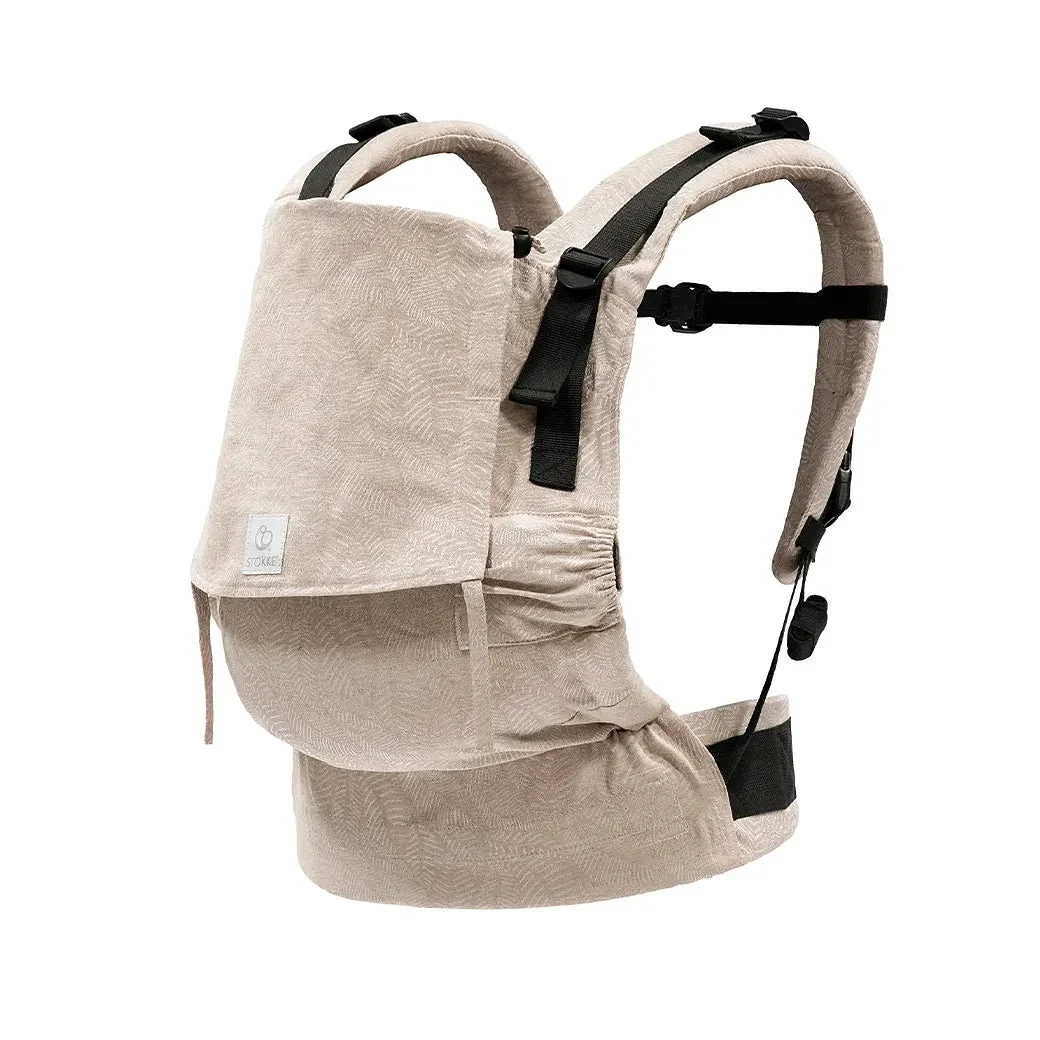 Stokke Full-Buckle Baby Carrier - Floral Beige