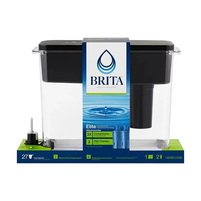 Brita UltraMax Elite Filtered Water Dispenser, 27-Cup - Black
