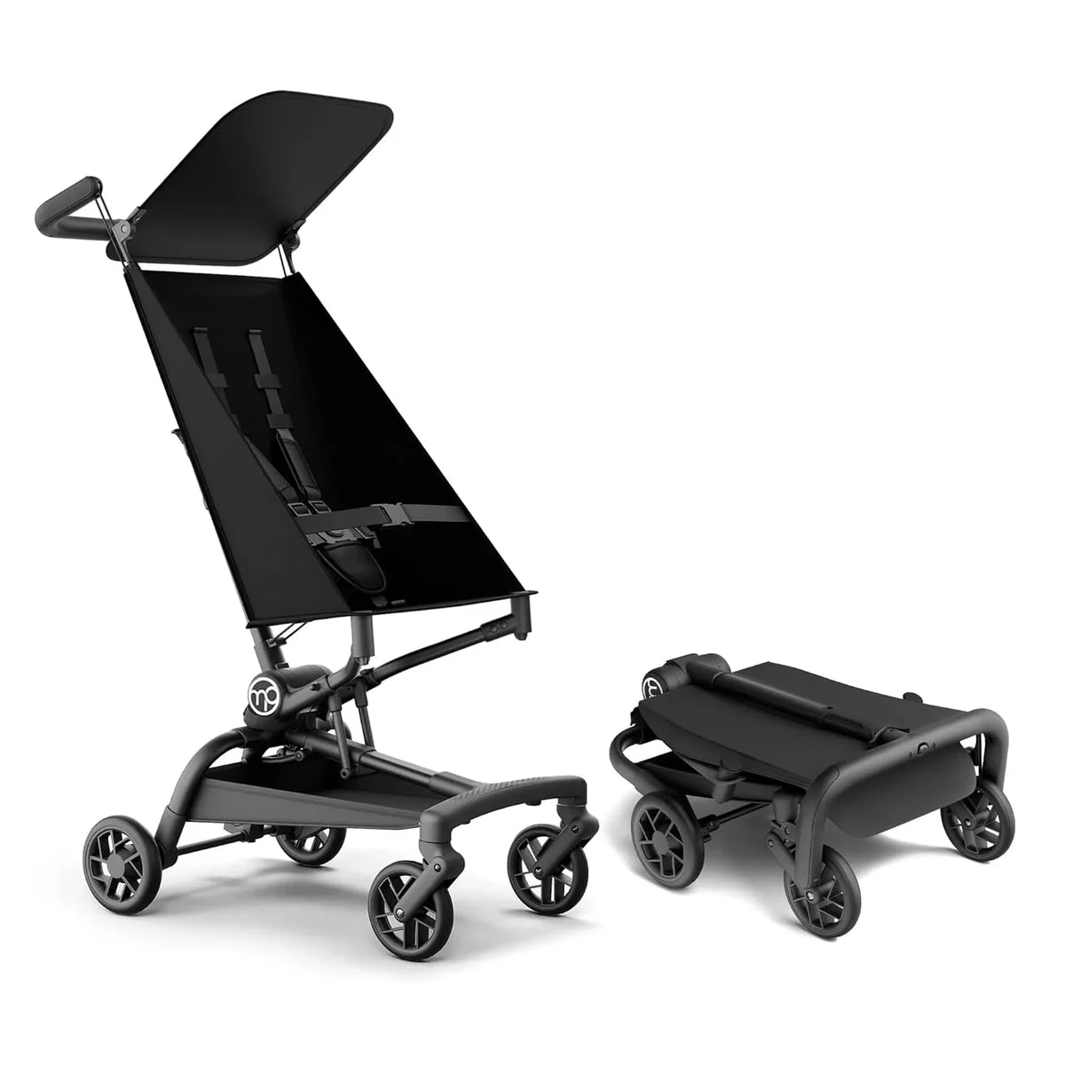 Mompush Jeto Lightweight Travel Stroller - Black