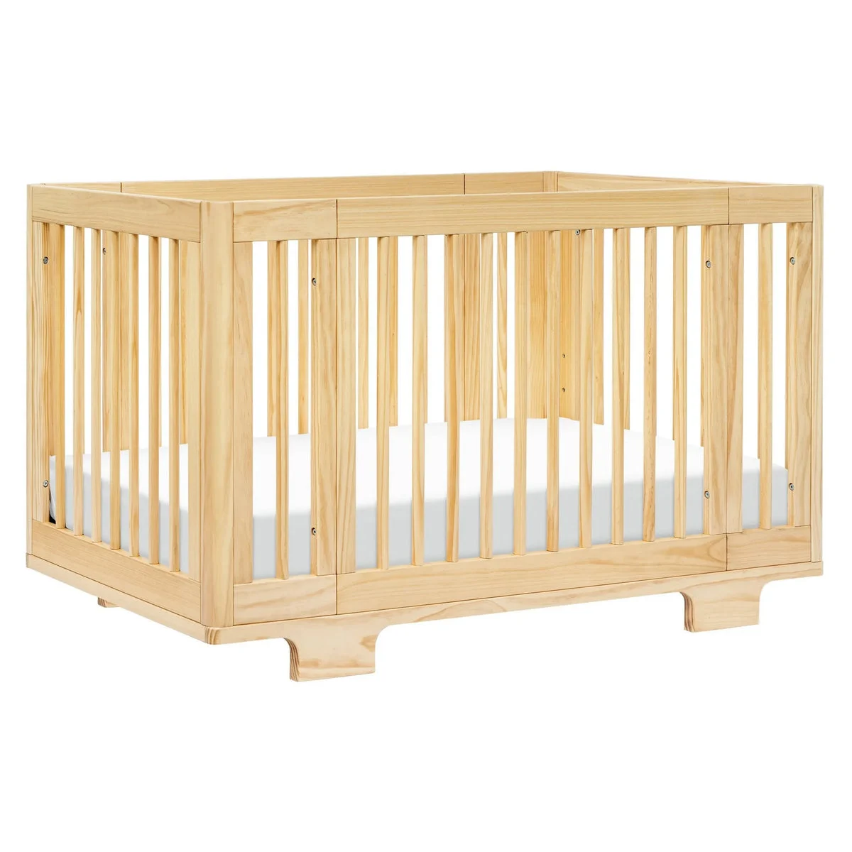 Babyletto Yuzu 8-in-1 Convertible Crib with Conversion Kits - Natural