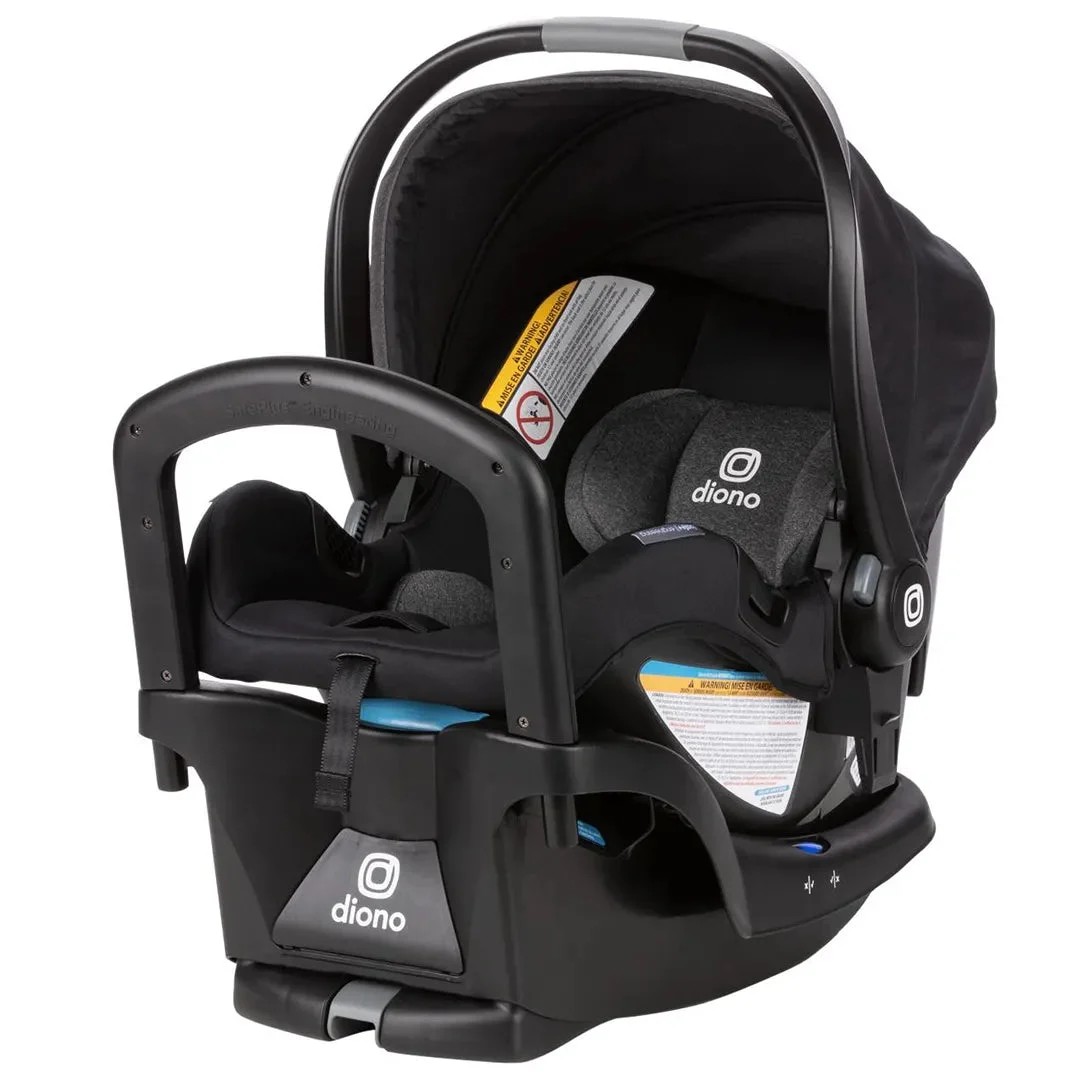 Diono LiteClik30 R SafePlus Infant Car Seat and Base - Black