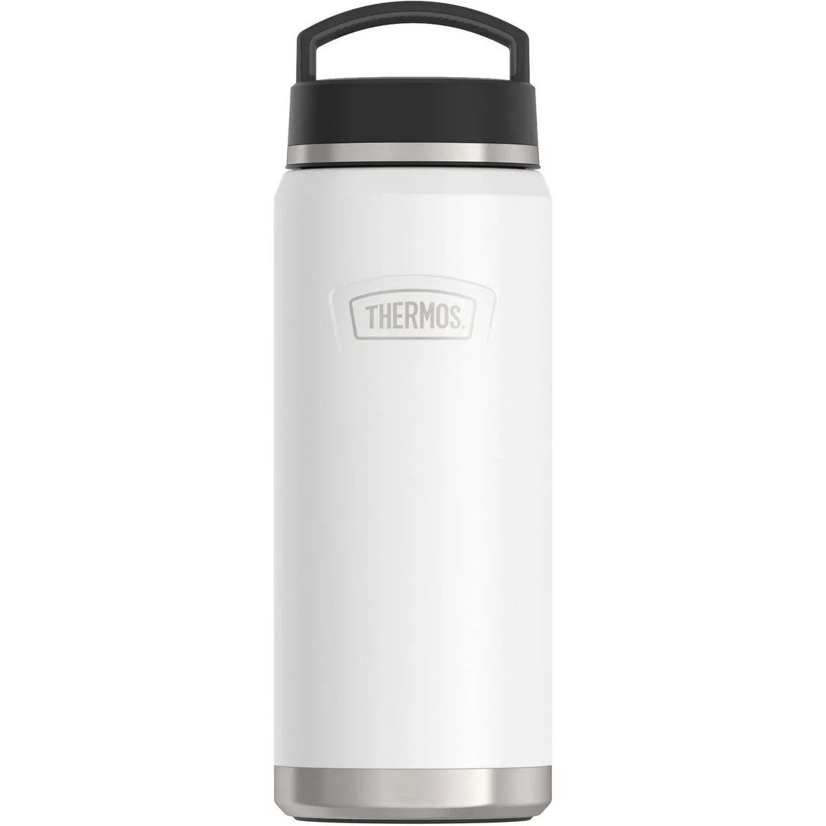 Thermostar 40oz Stainless Steel Wide Mouth Hydration Water Bottle - White