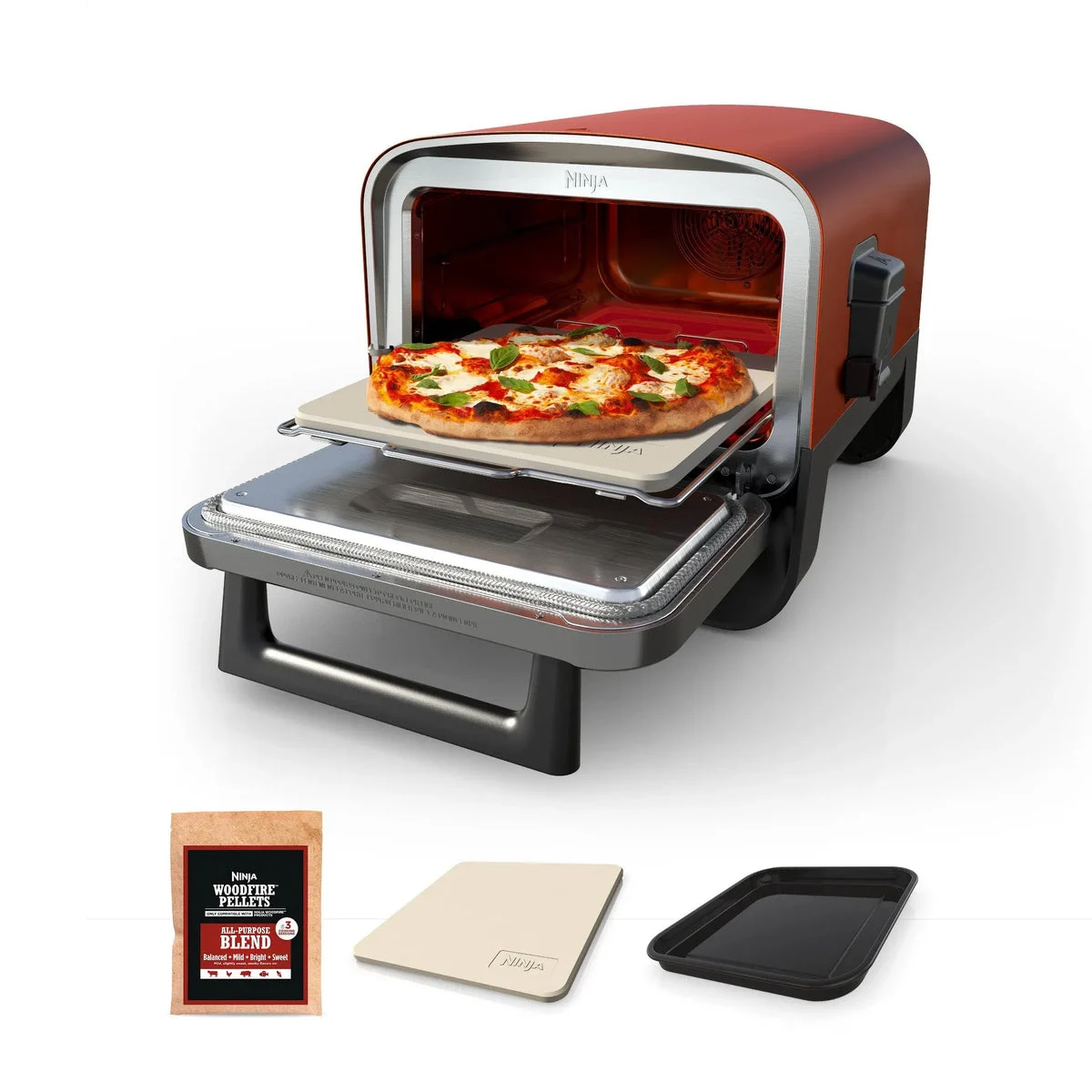 Ninja Outdoor Electric Woodfire Pizza Oven - 8-in-1