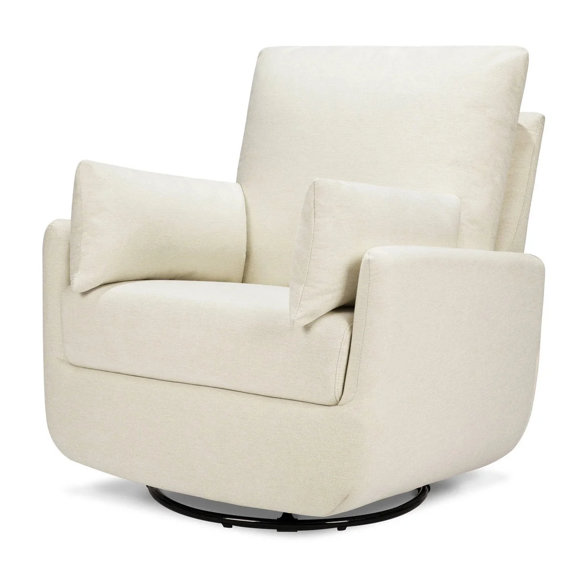 Davinci Juno Swivel Glider Chair - Vanilla