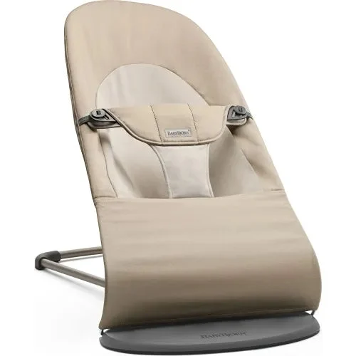 BabyBjörn Bouncer Balance Soft Woven- Khaki/Beige
