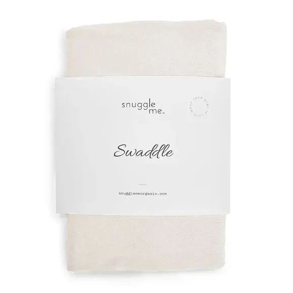 Snuggle Me Organic Cotton Swaddle - Natural Wood