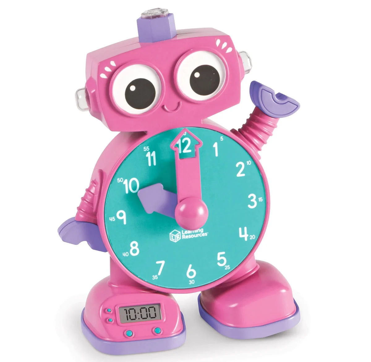 Learning Resources Learning Clock - Pink