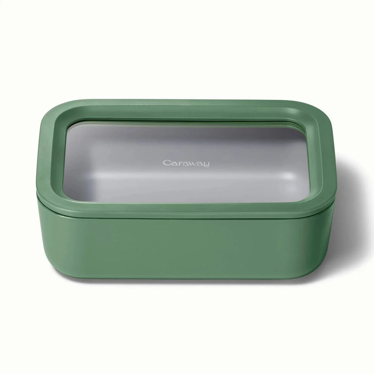 Caraway 6.6 Cup Glass Food Storage Container - Sage