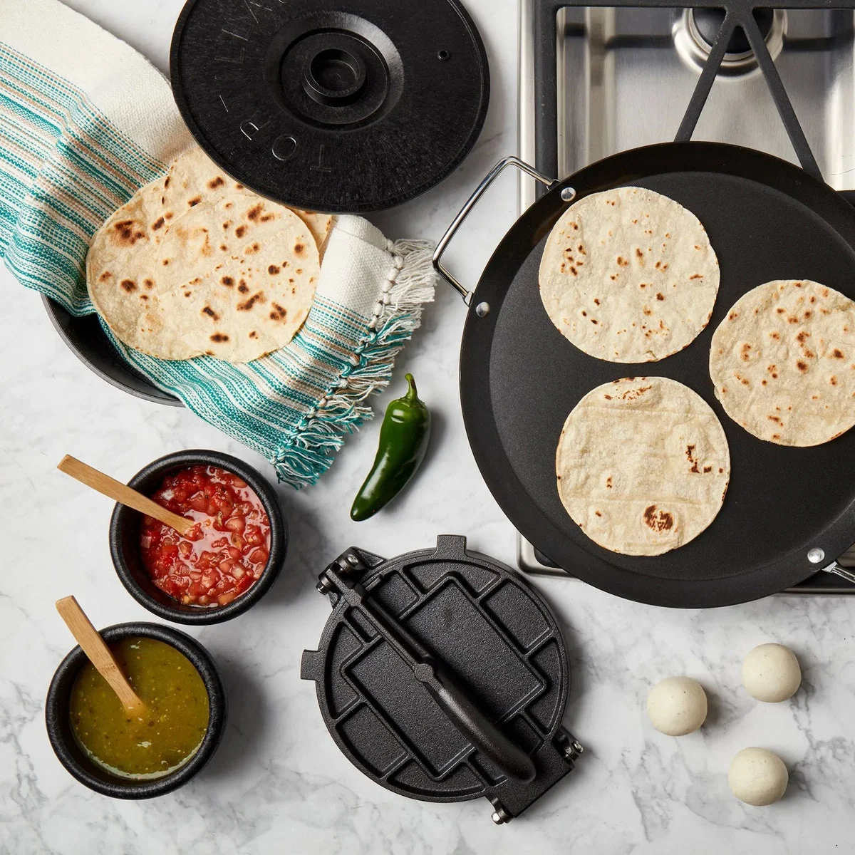 Infuse 6pc Tortilla Set