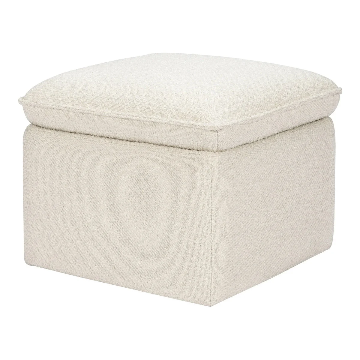 Babyletto Cali Storage Ottoman - Ivory Boucle