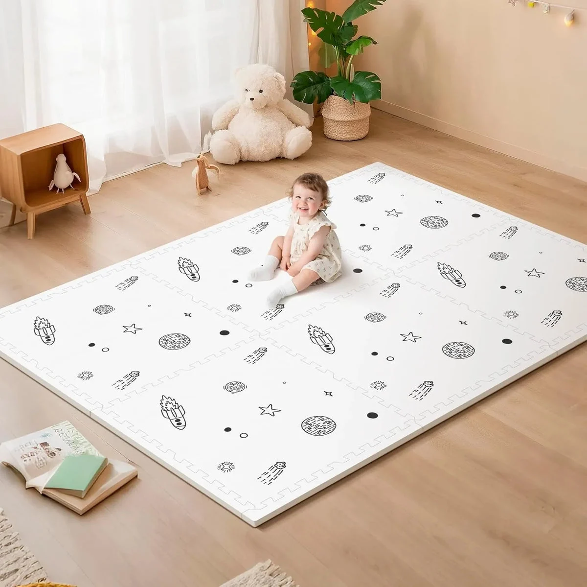 PIGLOG Baby Crawling Mat - Galaxy