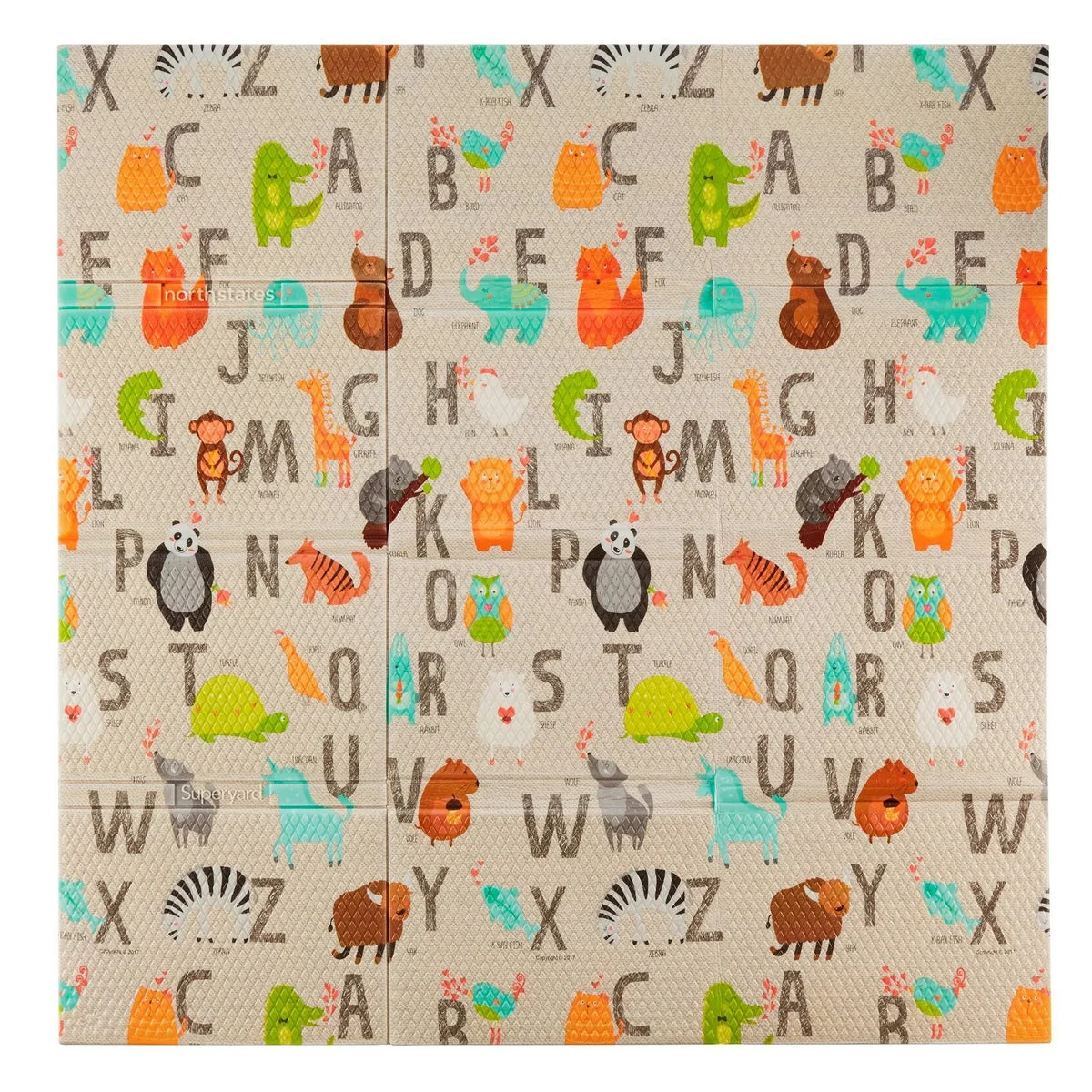 TODDLEROO BY NORTH STATES Superyard ABC Play Mat
