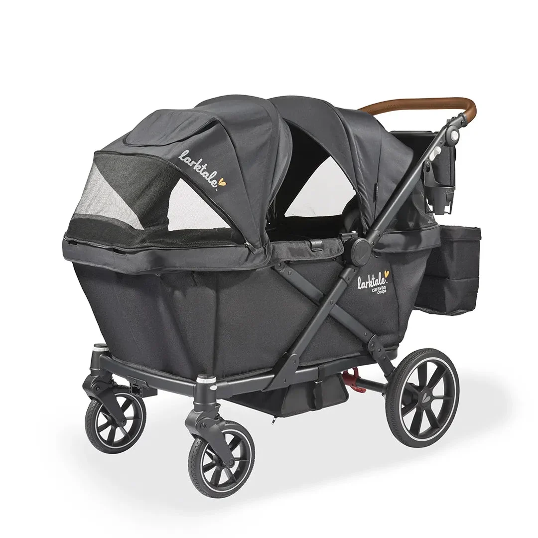 Larktale Caravan Coupe Stroller Wagon V2 - Byron Black
